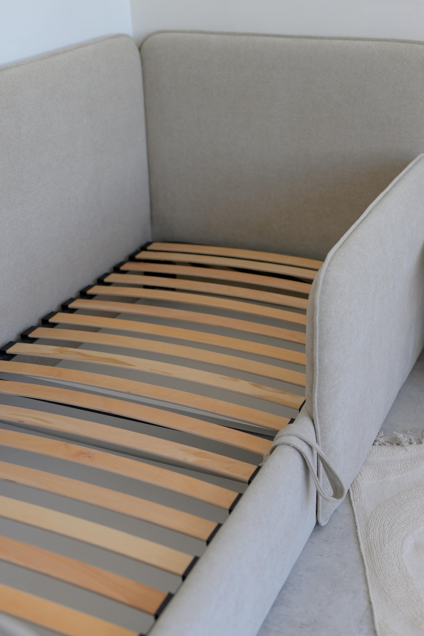 Children's bed Tim Lounge, size 90x200 cm, Sandy