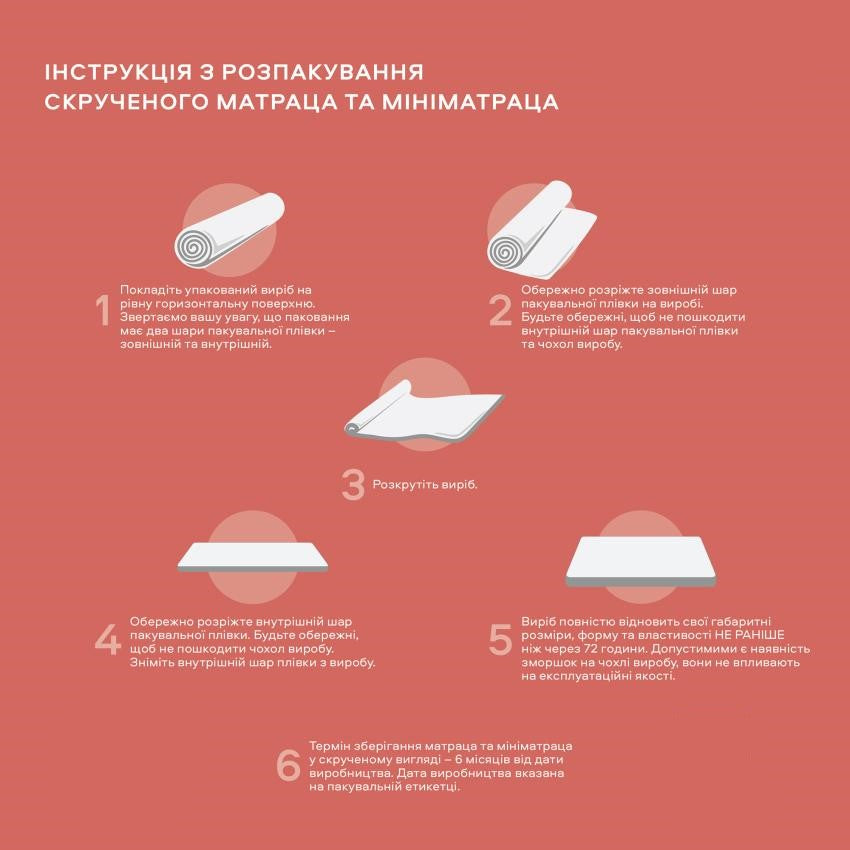Mattress Artist Furini, size 90x190 cm, Mustard — view 6