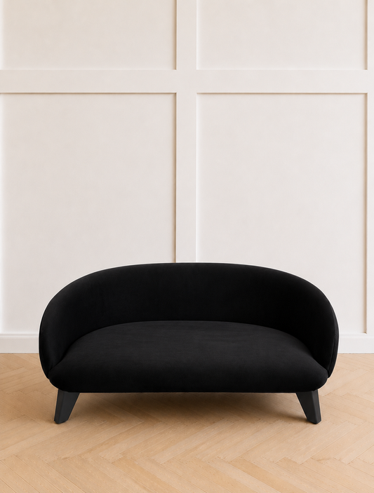 Pet sofa for dogs and cats, size S, Black