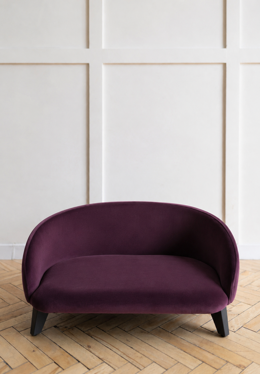 Sofa voor hond en kat, maat L, Paars