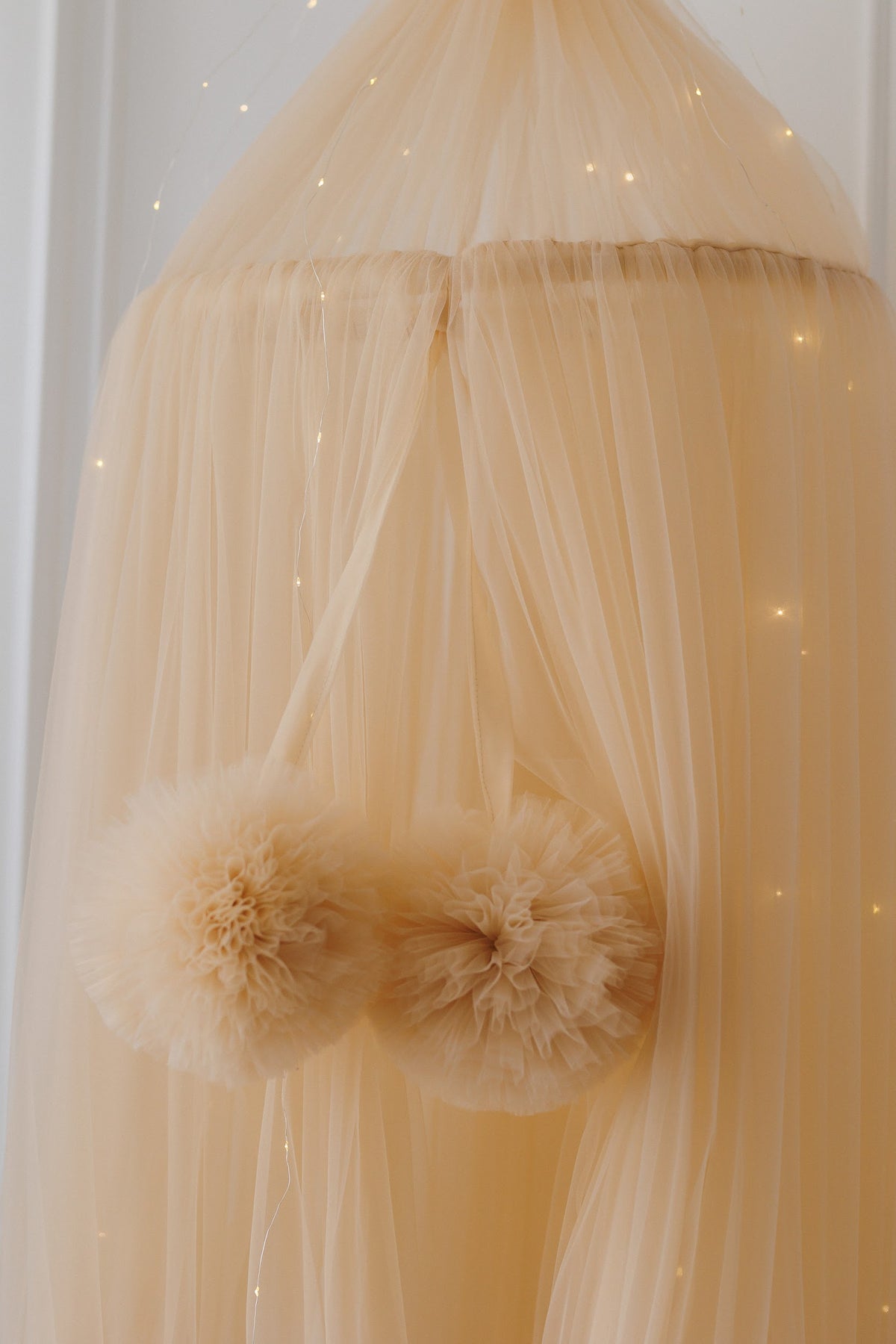 Children's bed canopy, Beige — view 9