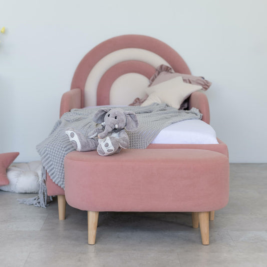Children's soft bench, Pink