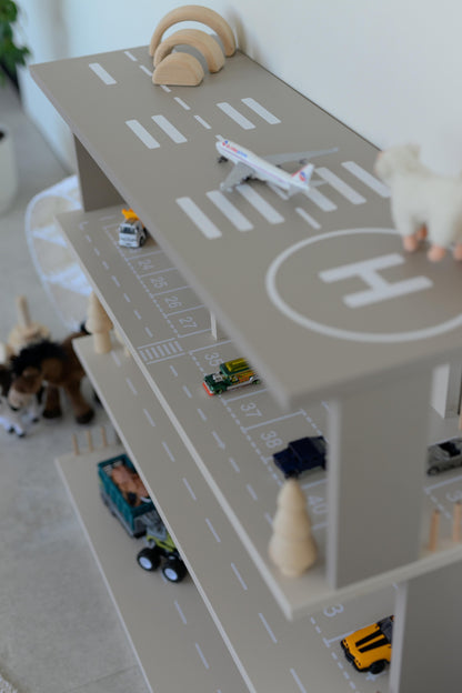 Children's play parking, Beige