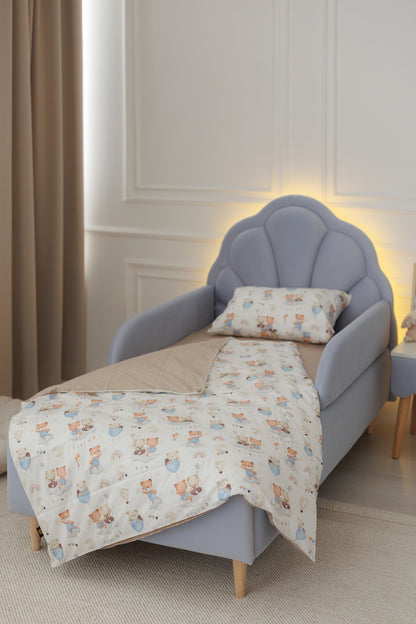 Children's bedding set Foxes, 90x200 cm — view 5