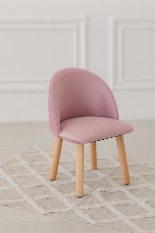 Children's armchair, ages 2-4, 90x105 cm, Soft pink