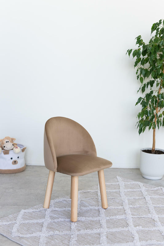 Children's armchair, 5-7 years old, 115-125 cm, Beige