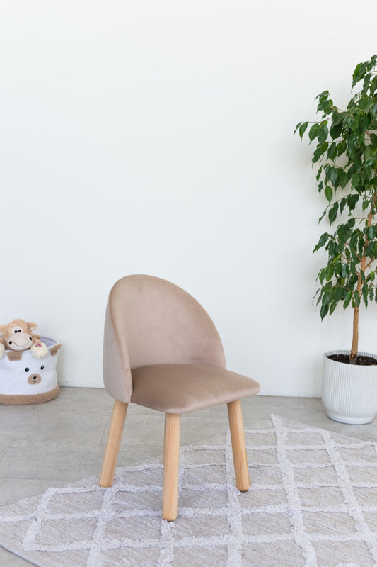 Children's armchair, 5-7 years old, 115-125 cm, Latte