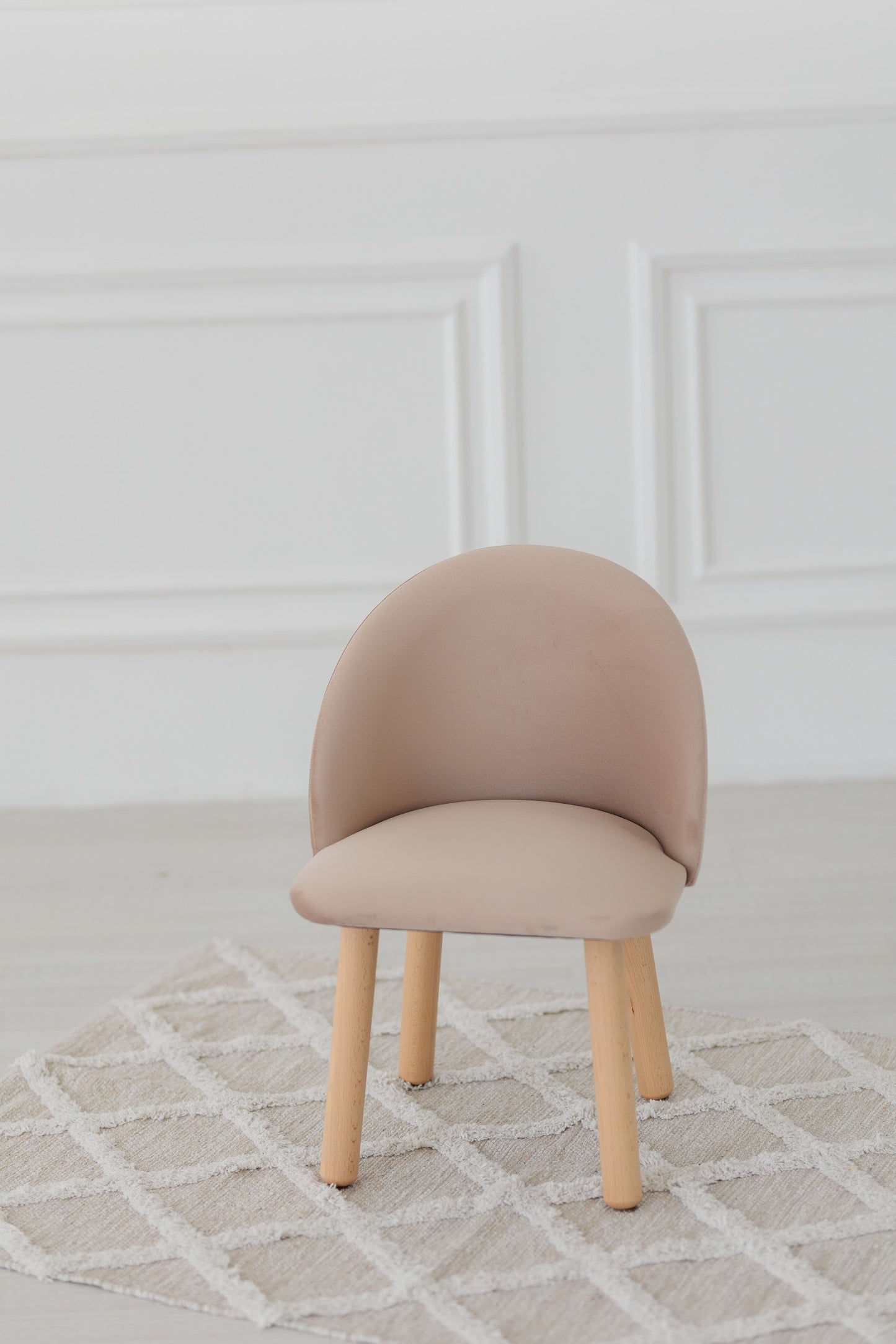 Children's armchair, 5-7 years old, 115-125 cm, Latte