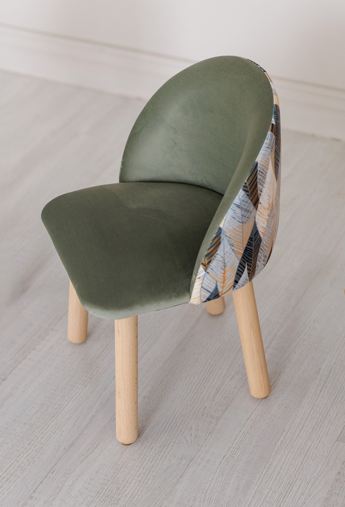 Children's armchair, 3-5 years old, 105-115 cm, Dark olive