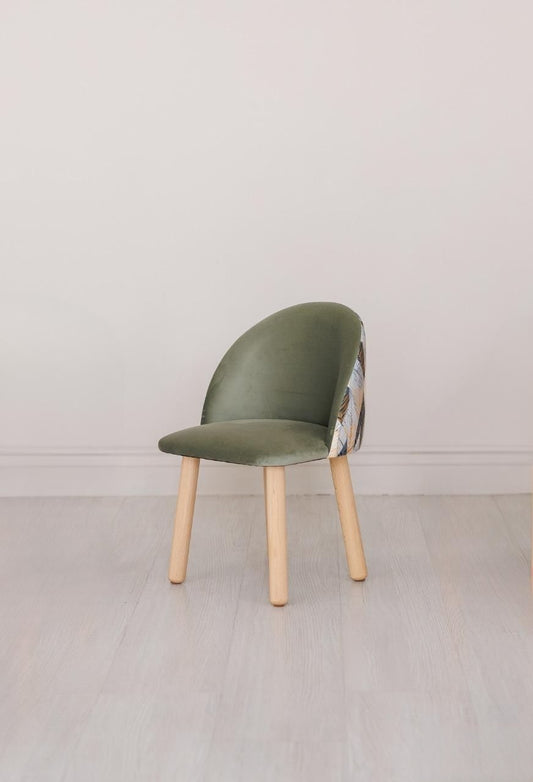 Children's armchair, 3-5 years old, 105-115 cm, Dark olive