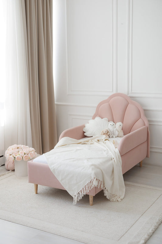 Children's bed Ariel, size 80x190 cm, Powdered