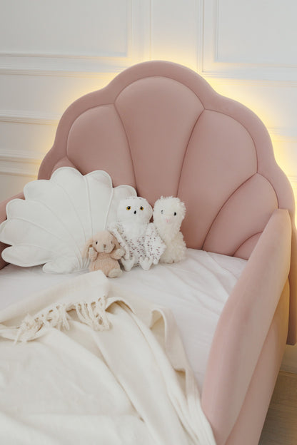 Children's bed Ariel with lighting, size 80x190 cm, Powdered — view 4