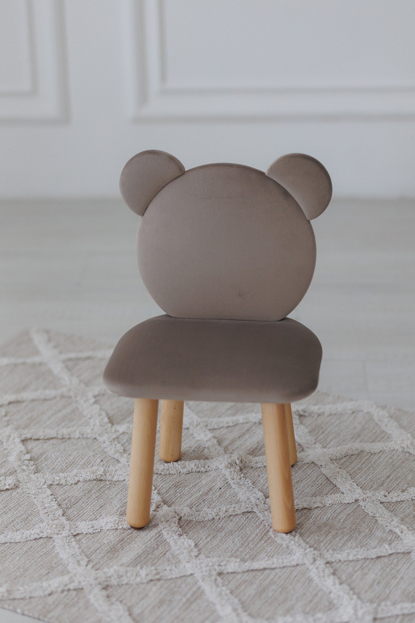 Children's soft chair Bear, 2-4 years old, 90-105 cm, Cappuccino